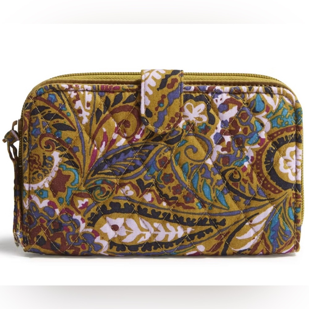 VERA BRADLEY Outlet Cotton Essential Tab Wallet